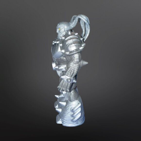 Spin Master Monster Jam Max D Maximus Silver Action Figure Robot 5” B19 - Picture 2 of 5